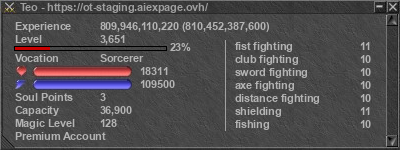 Signature for player Teo