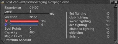 Signature for player Test Zao